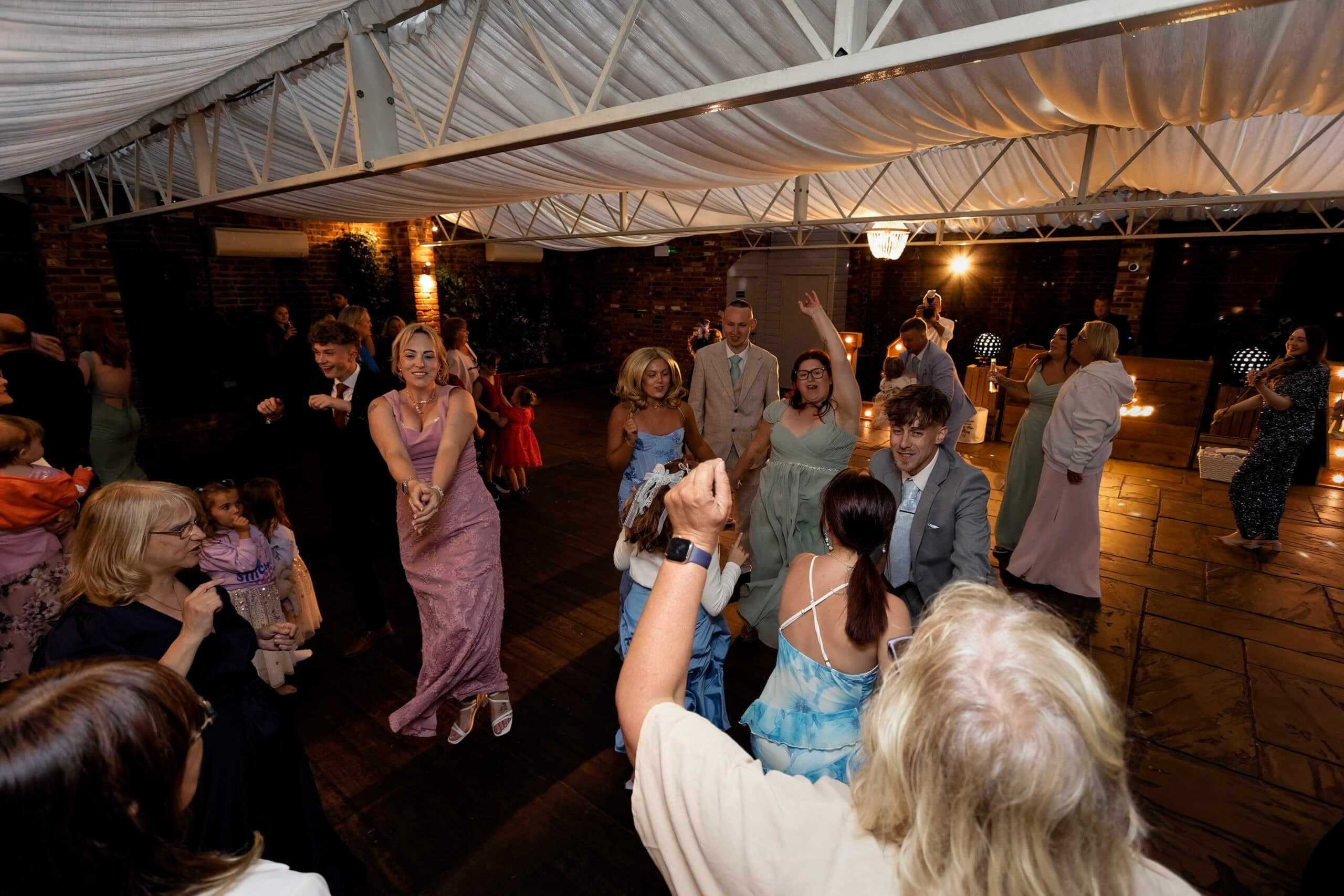 Guests dancing late into the evening